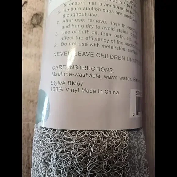 Sultans Linens Loofah Shower And Bath Mat - Picture 7 of 9